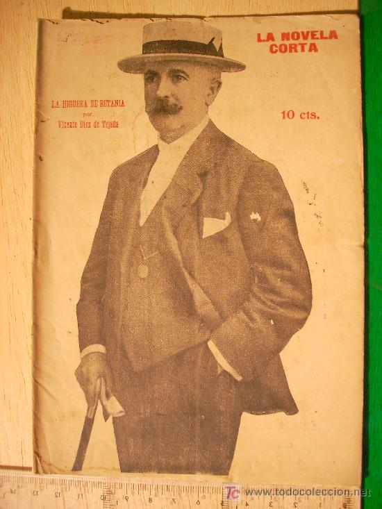 Collection Magazines and Newspapers: REVISTA LITERARIA: LA NOVELA CORTA. VICENTE D&Iacute;EZ DE TEJEDA // LA HIGUERA DE BETANIA.  1920