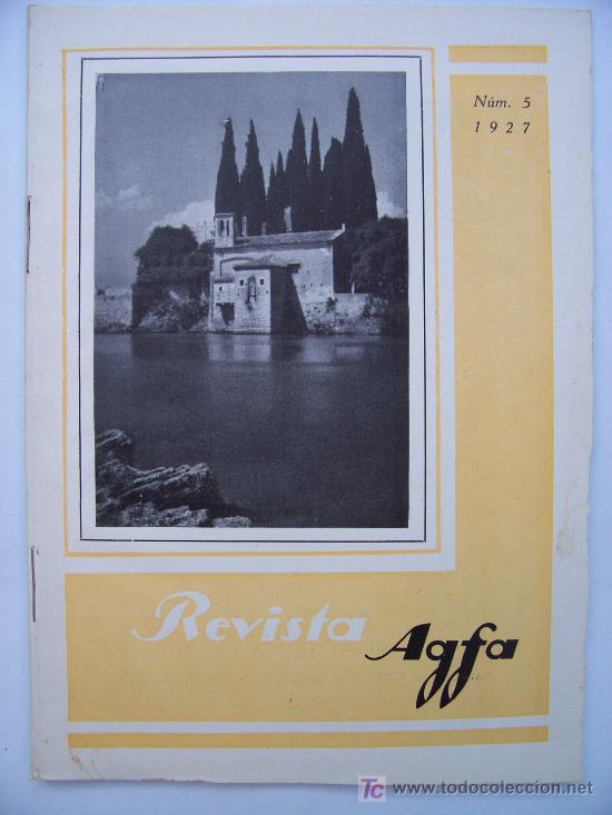 Coleccionismo de revistas y peri&oacute;dicos: fotografia: revista agfa, n&ordm;5 1927 (13x18cm aprox., pag.133-164)