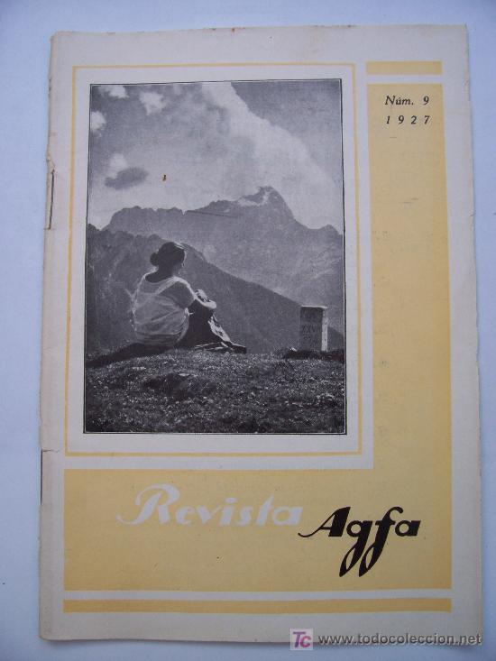 Coleccionismo de revistas y peri&oacute;dicos: fotografia:  revista agfa, n&ordm;9 1927  (13x18cm aprox.,  pag.261-291)