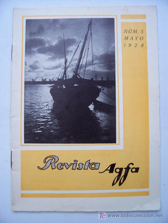 Coleccionismo de revistas y peri&oacute;dicos: fotografia:  revista agfa, n&ordm;5 1928  (13x18cm aprox.,  pag.129-160)