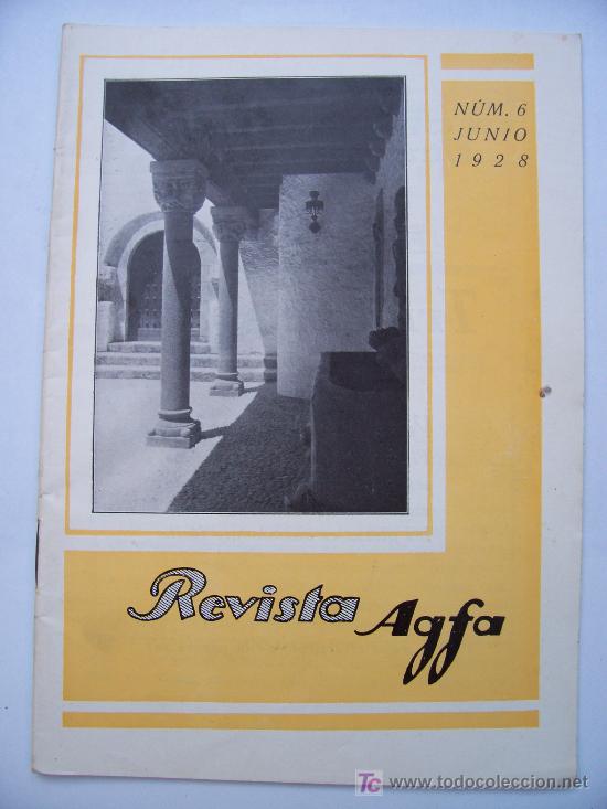 Coleccionismo de revistas y peri&oacute;dicos: fotografia:  revista agfa, n&ordm;6 1928  (13x18cm aprox.,  pag.161-192)