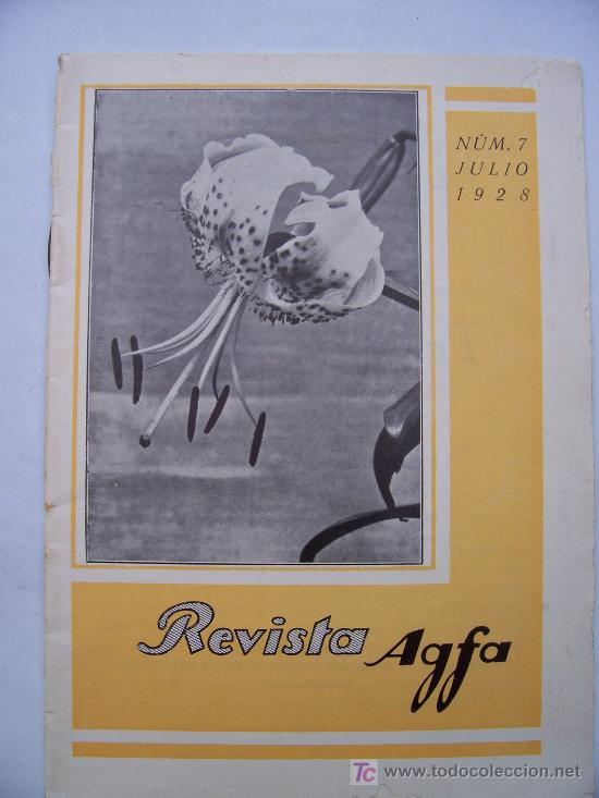 Coleccionismo de revistas y peri&oacute;dicos: fotografia:  revista agfa, n&ordm;7 1928  (13x18cm aprox.,  pag.193-224)