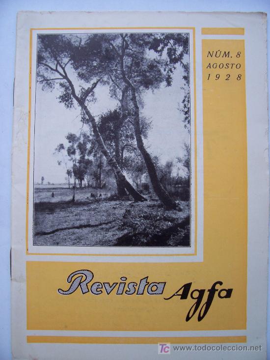Coleccionismo de revistas y peri&oacute;dicos: fotografia:  revista agfa, n&ordm;8 1928  (13x18cm aprox.,  pag.225-256)