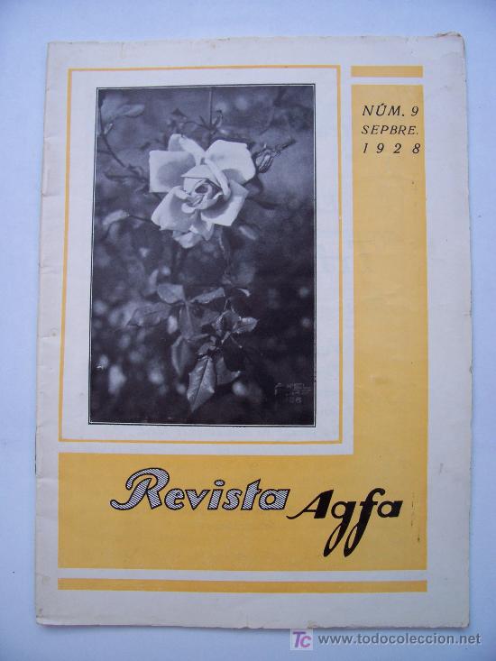 Coleccionismo de revistas y peri&oacute;dicos: fotografia:  revista agfa, n&ordm;9 1928  (13x18cm aprox.,  pag.257-288)