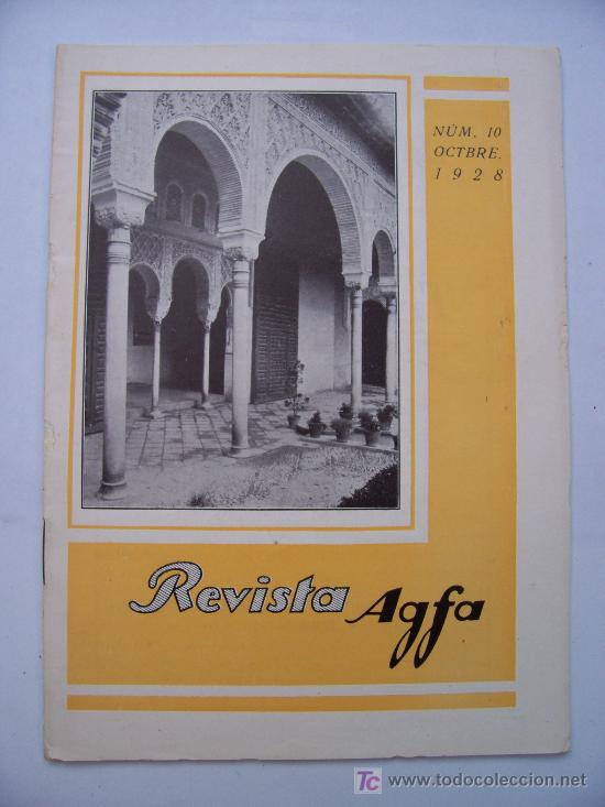 Coleccionismo de revistas y peri&oacute;dicos: fotografia:  revista agfa, n&ordm;10   1928  (13x18cm aprox.,  pag.289-320)