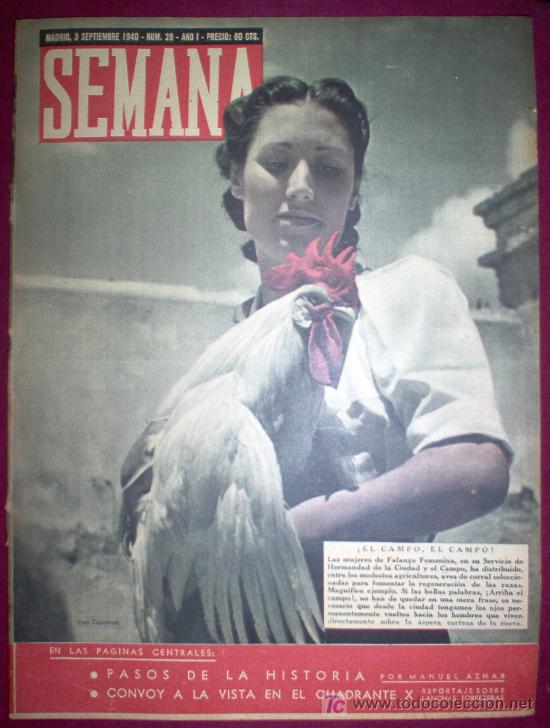 revista semana - nº28 año 1 -3/9/1940 - portada - Comprar ...