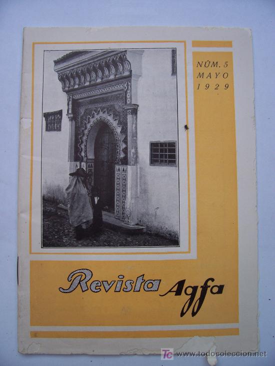 Coleccionismo de revistas y peri&oacute;dicos: fotografia: revista agfa, n&ordm;5 1929 (13x18cm aprox., pag.129-160)