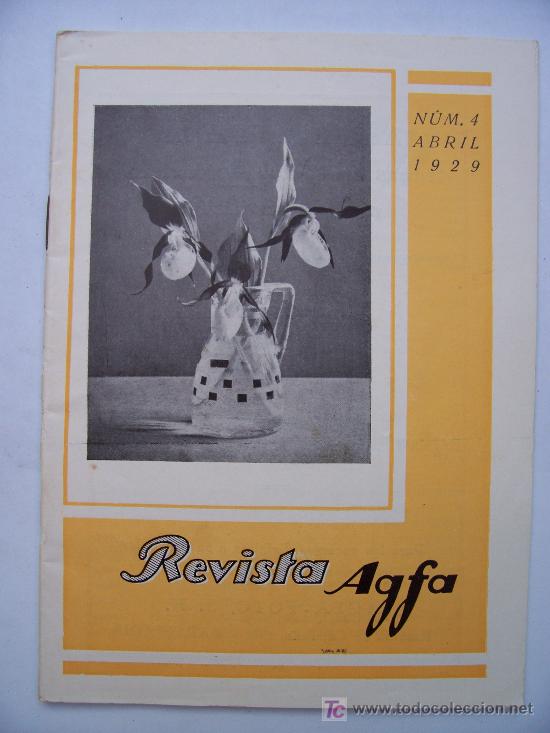 Coleccionismo de revistas y peri&oacute;dicos: fotografia:  revista agfa, n&ordm;4   1929  (13x18cm aprox.,  pag.97-128)