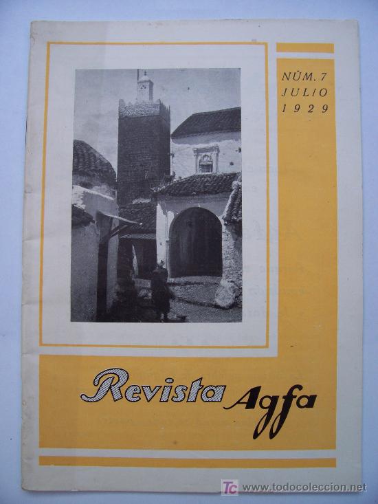 Coleccionismo de revistas y peri&oacute;dicos: fotografia:  revista agfa, n&ordm;7   1929  (13x18cm aprox.,  pag.193-224)