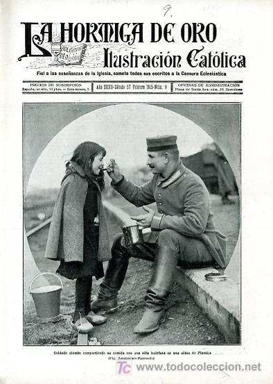 Coleccionismo de revistas y peri&oacute;dicos: LA HORMIGA DE ORO. ILUSTRACION CATOLICA. 1&ordf; GUERRA MUNDIAL. BARCELONA. TARRASA. BILBAO. MADRID EIBAR