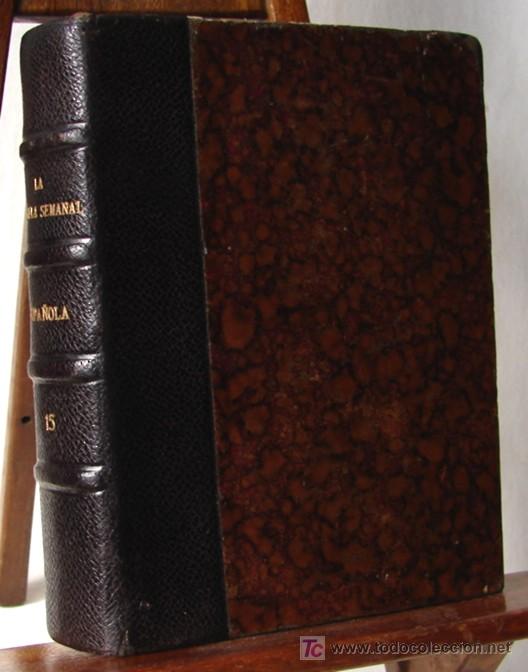 Collezionismo di Riviste e Giornali: LA NOVELA SEMANAL: 8 REVISTAS ENCUADERNADAS, 1923