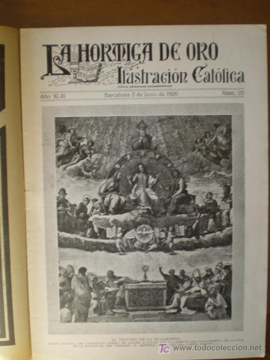 Coleccionismo de revistas y peri&oacute;dicos: LA HORMIGA DE ORO n&ordm; 22 (03/06/26) BARCELONA ARENYS GRANADA CORU&Ntilde;A LOYOLA GERONA DIRIGIBLE GEOLOGIA