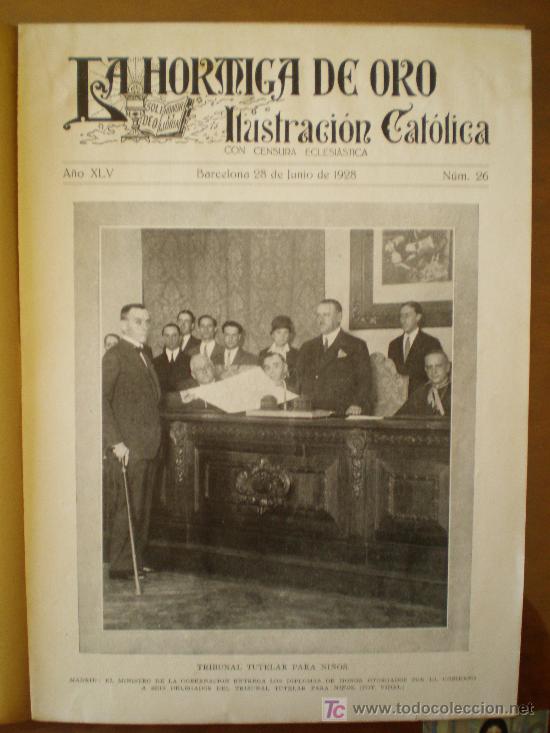 Coleccionismo de revistas y peri&oacute;dicos: LA HORMIGA DE ORO n&ordf; 26 (28/6/28) IRUN URKIOLA DIRIGIBLE VALVANERA GAMORAL BURGOS TORTOSA AVILA