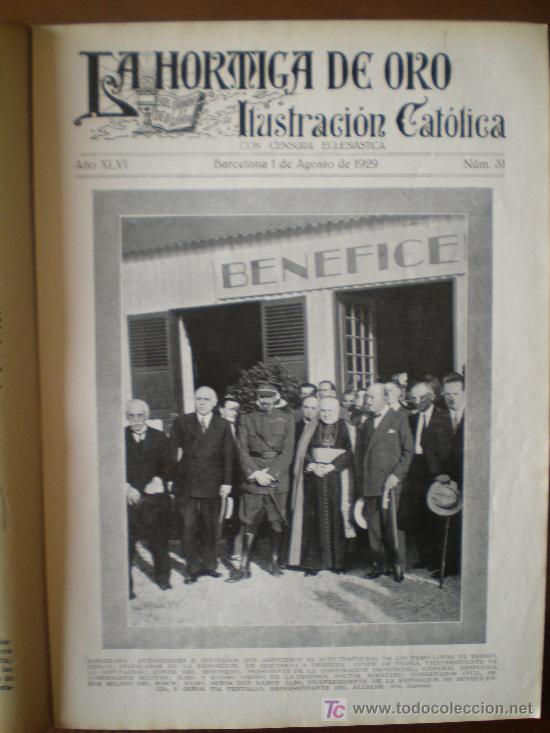 Coleccionismo de revistas y peri&oacute;dicos: LA HORMIGA DE ORO n&ordm; 31 (01/08/29) BARCELONA MATARO BADALONA GIRONELLA VITORIA MADRID AVIACION VASCO