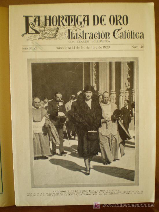 Coleccionismo de revistas y peri&oacute;dicos: LA HORMIGA DE ORO n&ordm; 46 (14/11/29) SEVILLA CATOLICO EIBAR ARRAT ALBA TORMES MURICA VALENCIA CID