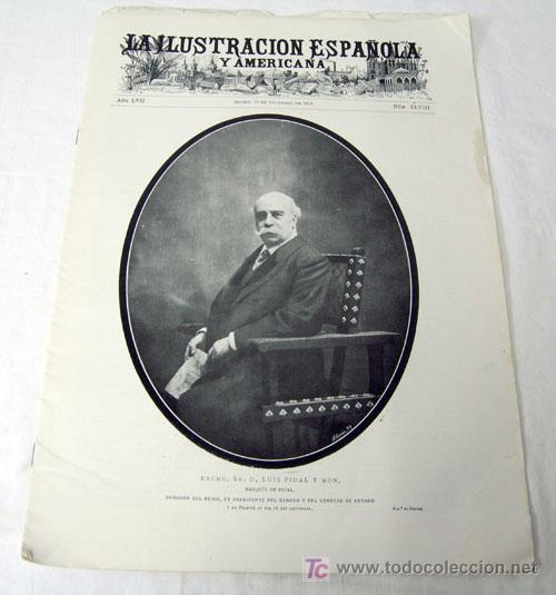 Coleccionismo de revistas y peri&oacute;dicos: Revista La Ilustraci&oacute;n Espa&ntilde;ola Americana N&ordm; 48 1913