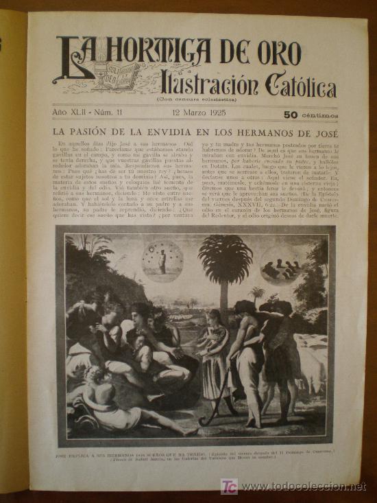 Coleccionismo de revistas y peri&oacute;dicos: LA HORMIGA DE ORO n&ordm; 11 (12/3/25) TARRASA VITORIA DATO SANTANDER CORDOBA SABADELL VALENCIA ALICANTE
