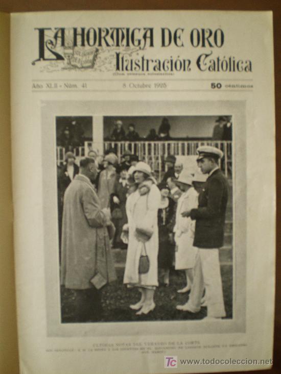 Coleccionismo de revistas y peri&oacute;dicos: LA HORMIGA DE ORO n&ordm; 41 (8/10/25) VALENCIA LONJA SARRIA MANLLEU GRANADA VITORIA CRIMEN ALBAICIN