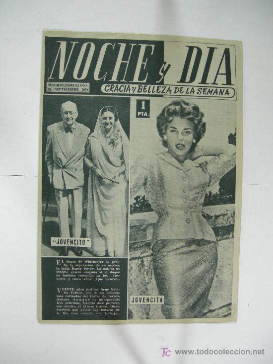 Collezionismo di Riviste e Giornali: revista noche y dia a&ntilde;oII n&ordm; 63, int. cine anticipado pelicula de marilyn monroe, parada del autobus