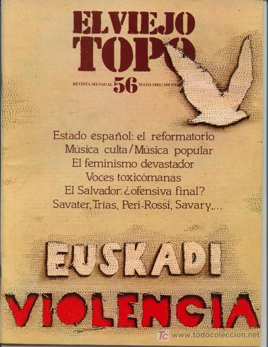 Coleccionismo de revistas y peri&oacute;dicos: REVISTA EL VIEJO TOPO N&ordm; 56   MAYO 1981