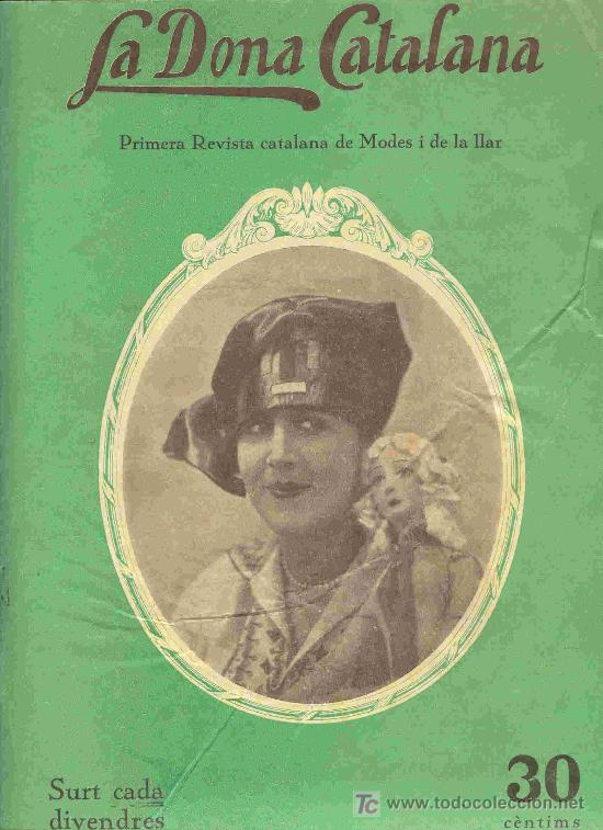 Coleccionismo de Revistas y Peri&oacute;dicos: REVISTA *LA DONA CATALANA* - N&ordm; 73 - FEBRER0 1927