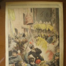 Coleccionismo de Revistas y Periódicos: LE PETIT JOURNAL Nº 292 (21/6/1896). BARCELONA BOMBA PROCESION CORPUS FURTADO-HEINE