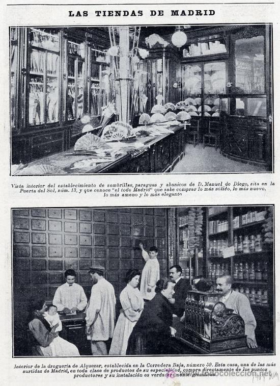Collection Magazines and Newspapers: MADRID 1904 TIENDAS HOJA REVISTA