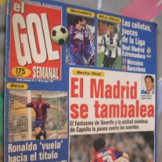 Coleccionismo de Revistas y Periódicos: EL GOL SEMANAL MAYO 97