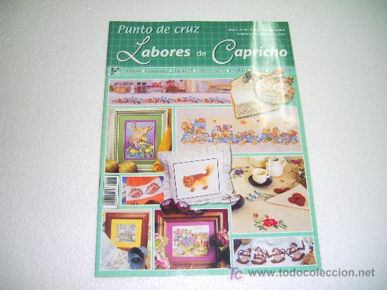 Collectionnisme de Revues et Journaux: Punto de cruz. Labores de capricho n&ordm; 20: cuadros, manteles, infantil, abc, cojines, ba&ntilde;o, bandejas