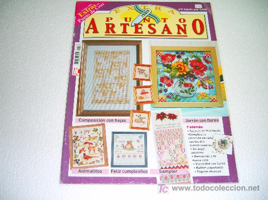 Collezionismo di Riviste e Giornali: EXTRA PUNTO ARTESANO N&ordm; 6. COLECCI&Oacute;N EXTRAS EN PUNTO DE CRUZ