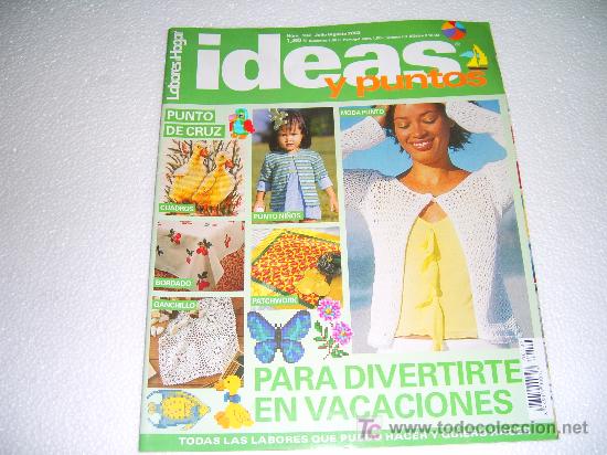 Collezionismo di Riviste e Giornali: IDEAS Y PUNTOS N&ordm; 102: PUNTO DE CRUZ,PATCHWORK,PUNTO NI&Ntilde;OS,BORDADO,CUADROS...