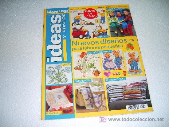 Collezionismo di Riviste e Giornali: IDEAS Y PUNTOS N&ordm; 84: PUNTO DE CRUZ,PATCHWORK,PUNTO NI&Ntilde;OS,BORDADO,ALMOHADONES...