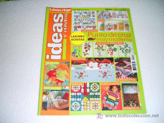 Collezionismo di Riviste e Giornali: IDEAS Y PUNTOS N&ordm; 78: PUNTO DE CRUZ,PATCHWORK,PUNTO,MU&Ntilde;ECOS,BORDADO,ABECEDARIOS,BA&Ntilde;O