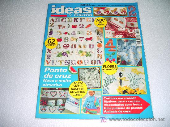 Coleccionismo de revistas y peri&oacute;dicos: IDEAS Y PUNTOS N&ordm; 31:CORTINAS A PGANCHILLO,COCINA,ABECEDARIO,PUNTO