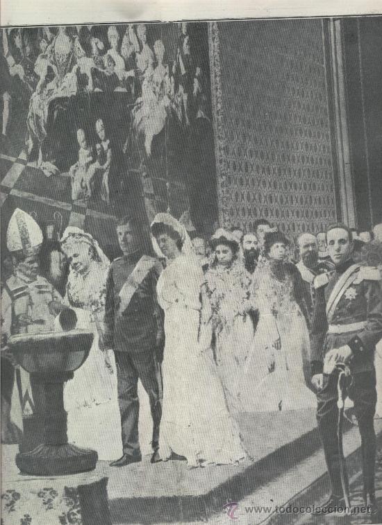 Sammeln von Zeitschriften und Zeitungen: 1908 INFANTE DON JAIME LA GRANJA PLAZA DE TOROS DE VISTA ALEGRE HOSPITAL DE SARRIA MERCAT BOQUERIA
