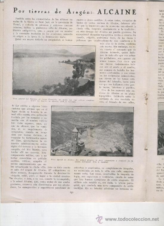 Sammeln von Zeitschriften und Zeitungen: 1931 ALCAINE LOS VASCOS DE AMERICA JAIME BORBON AMOREBIETA SALINAS DE LENIZ GOLF FEMENINO ZABALBURU