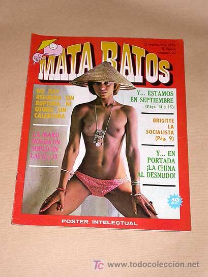 Sammeln von Zeitschriften und Zeitungen: MATA RATOS N&ordm; 22. II &Eacute;POCA. GARBO SEPTIEMBRE 1976. REISER, KIM, J. L. MART&Iacute;N, MANEL, TOM, VIVES.