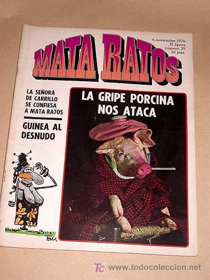 Coleccionismo de Revistas y Peri&oacute;dicos: MATA RATOS N&ordm; 29. II &Eacute;POCA. GARBO NOVIEMBRE 1976. GOTLIB, KIM, J. L. MART&Iacute;N, VIVES, MANEL, ROMEU TOM