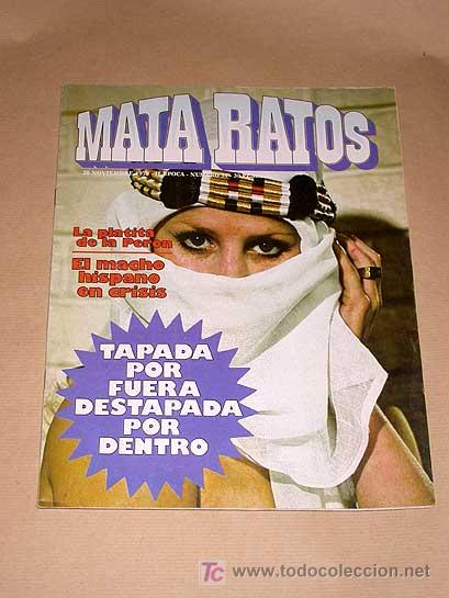 Colecionismo de Revistas e Jornais: MATA RATOS N&ordm; 31. II &Eacute;POCA. GARBO NOVIEMBRE 1976. GOTLIB, J. L. MART&Iacute;N, VIVES, MANEL ROMEU TOM, DINO