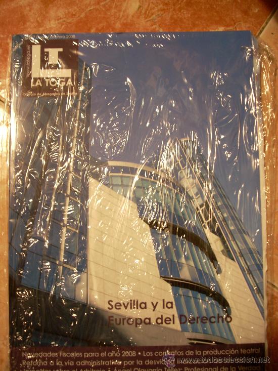 Coleccionismo de revistas y peri&oacute;dicos: 'La toga', n&ordm;167. Enero 2008. Revista del Colegio de Abogados de Sevilla.