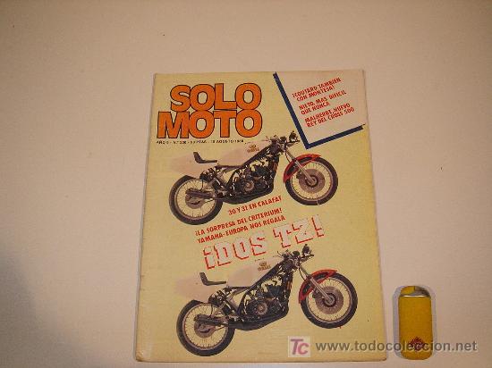 Coleccionismo de Revistas y Peri&oacute;dicos: Revista Solo Moto n&ordm; 258
