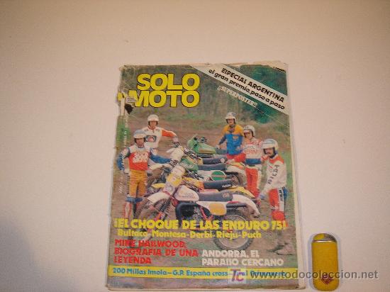 Coleccionismo de Revistas y Peri&oacute;dicos: Revista Solo Moto n&ordm; 287