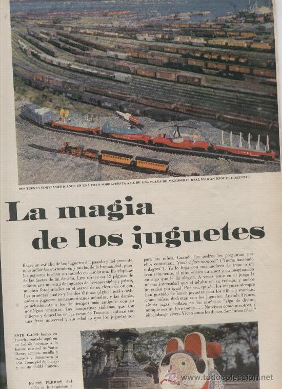 Collezionismo di Riviste e Giornali: REVISTA LIFE EN ESPA&Ntilde;OL.A&Ntilde;O 1959.JUGUETES. JUGUETES ANTIGUOS. INGLATERRA. FRANCIA.