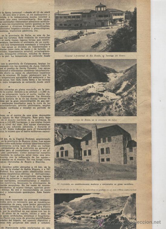 Coleccionismo de revistas y peri&oacute;dicos: REVISTA. A&Ntilde;O 1950. DOCUMENTOS SECRETOS DE HITLER. AGUAS TERMALES ARGENTINAS.AJEDREZ. BOLBOCHAN.