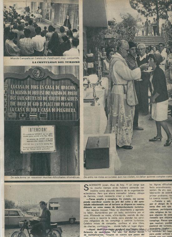 Collezionismo di Riviste e Giornali: REVISTA.A&Ntilde;O 1966. CALELLA DE PALAFRUGELL. SANT FELIU DE GUIXOLS.LLORET.TOSSA.NUREYEV.