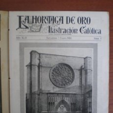 Coleccionismo de Revistas y Periódicos: LA HORMIGA DE ORO Nº 1 (07/01/26) COLON DUQUE VERAGUA BARCELONA SAN FERNANDO MURILLO ESTELLA SEGURA