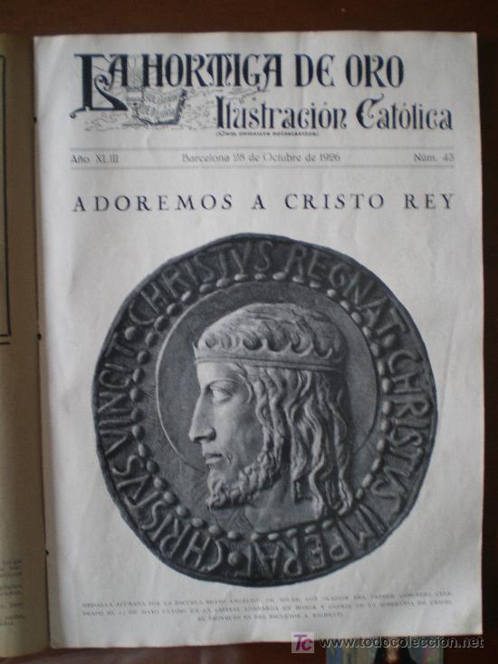 Coleccionismo de Revistas y Peri&oacute;dicos: LA HORMIGA DE ORO N&ordm; 43 (28/10/26) MONTESA VALENCIA TOLEDO MANRESA TORTOSA GRANOLLERS MOLINS CORU&Ntilde;A