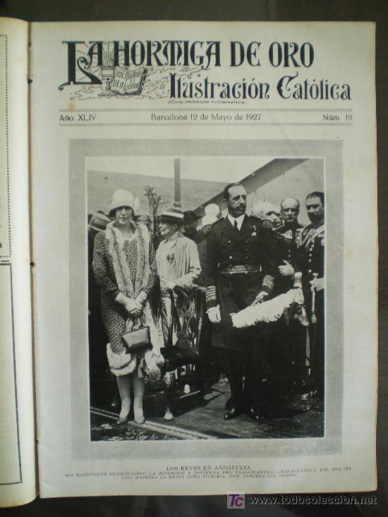 Coleccionismo de revistas y peri&oacute;dicos: LA HORMIGA DE ORO N&ordm; 19 (12/05/27) ARQUEOLOGIA CARTAGENA MAIQUEZ MURCIA ARANUEZ TARRASA VALENCIA