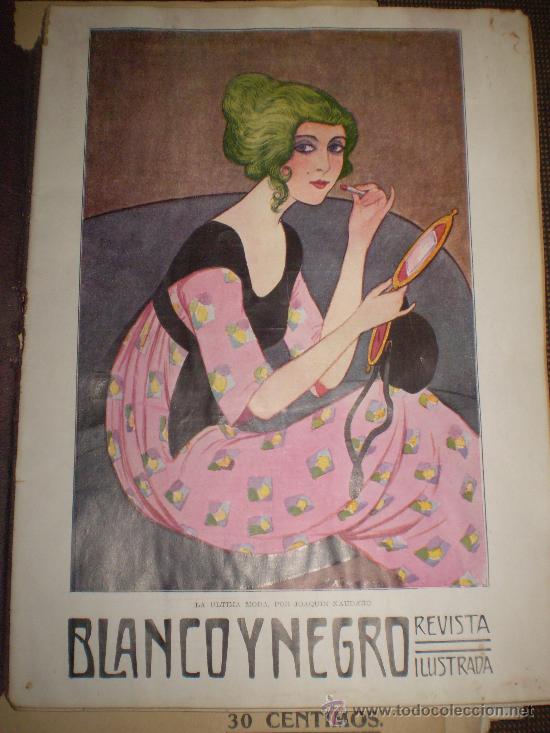 Coleccionismo de revistas y peri&oacute;dicos: REVISTA BLANCO Y NEGRO. 25 ABRIL DE 1914.