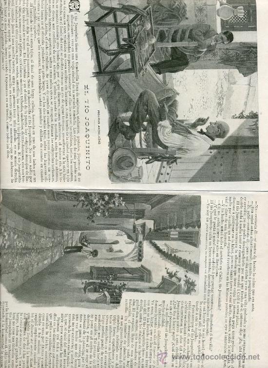 Coleccionismo de Revistas y Peri&oacute;dicos: AZORIN 1905 2 HOJAS REVISTA